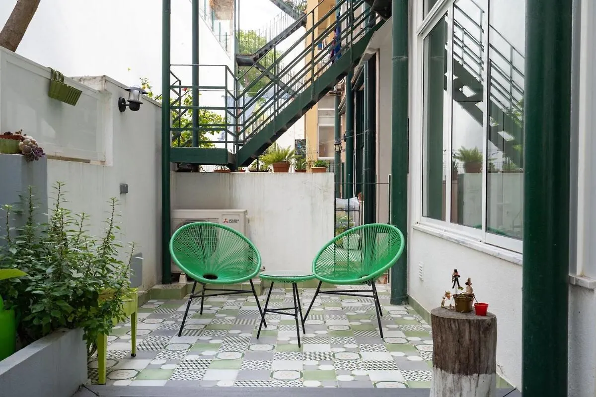 Apartmán Central T2 With Ac And Patio Near Av Da Liberdade Lisboa