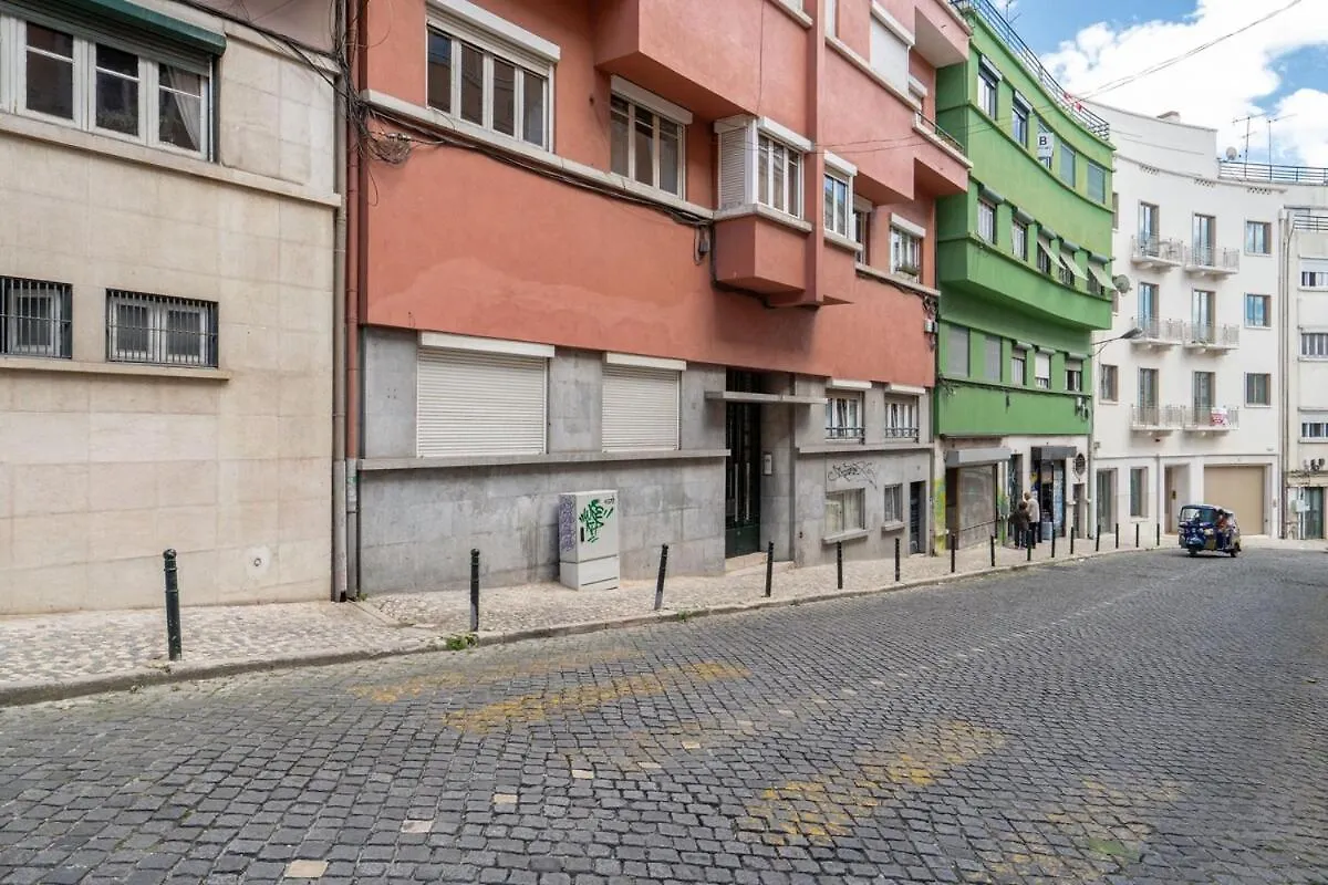 Central T2 With Ac And Patio Near Av Da Liberdade Lisboa Apartmán
